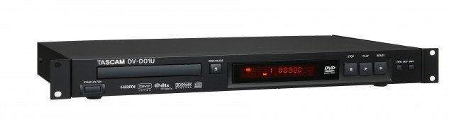 Tascam Dv-D01U Lecteur DVD Professionnel 1U Rack HDMI Audio Numérique Tascam Dv-D01U Lecteur DVD Professionnel 1U Rack HDMI Audio Numérique