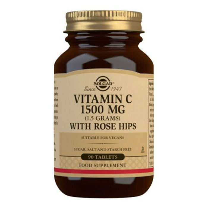 Solgar Rose Hips C 1500mg 90 gélules Solgar Rose Hips C 1500mg 90 gélules