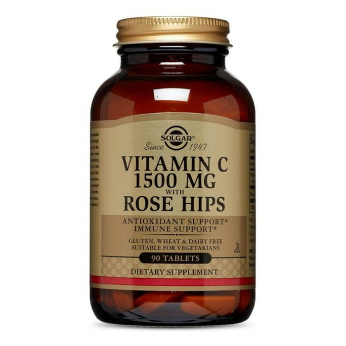 Solgar Rose Hips C 1500mg 90 gélules Solgar Rose Hips C 1500mg 90 gélules