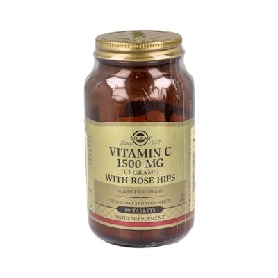 Solgar Rose Hips C 1500mg 90 gélules Solgar Rose Hips C 1500mg 90 gélules