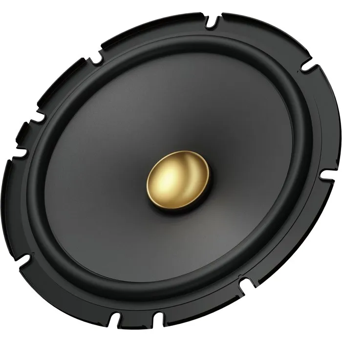 Pioneer TS-A1601C - Haut-parleurs voiture coaxiaux 2 voies séparées, 16.5 cm, étrier de fixation, 350 W max, 80 W RMS, réponse 33 Hz - 58 kHz