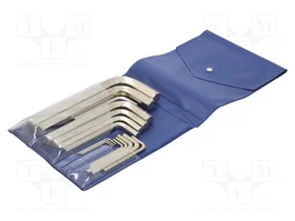 IRIMO Kit de 15 clés Allen en acier nickelé