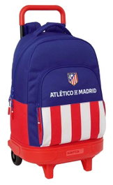 Safta Mochila grande à roulettes compact et extractible pour Madrid, dimensions 33x45x22 cm, âge minimum 3 ans