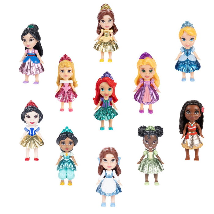 JAKKS PACIFIC Série de Mini Poupées Disney Princesses et Frozen 7 cm - Articulées - Dès 3 ans - Modèle Assorti JAKKS PACIFIC Série de Mini Poupées Disney Princesses et Frozen 7 cm - Articulées - Dès 3 ans - Modèle Assorti
