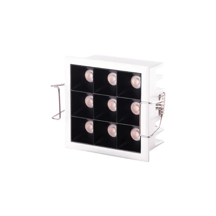 Greenice Foco Downlight LED 10W Rectangulaire Blanc Chaud 2700K 648Lm PRO SMD3030 Greenice Foco Downlight LED 10W Rectangulaire Blanc Chaud 2700K 648Lm PRO SMD3030