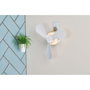 Ventilateur de Bureau Lifetime Blanc 28 x 28 x 34 cm