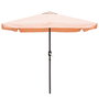 Parasol Monty alu Beige Aluminium 250 x 250 x 244 cm