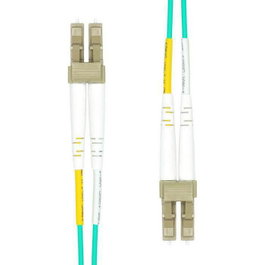 Garbot Câble à fibre optique OM3 50/125µ LC/LC-PC Aqua 2,0m