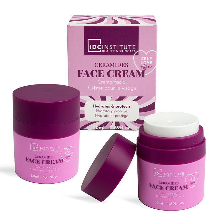 Idc Institute Crème visage hydratante et protectrice 50 ml Idc Institute Crème visage hydratante et protectrice 50 ml