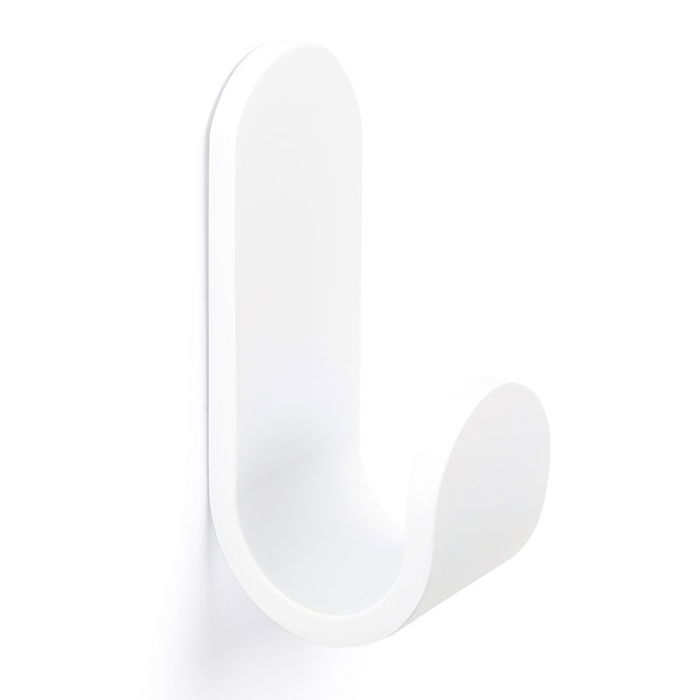 Viefe Percha Tok 40X100X47 Blanco Mate Adhesivo 3M Resistencia 5Kgs Viefe Percha Tok 40X100X47 Blanco Mate Adhesivo 3M Resistencia 5Kgs