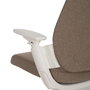 Chaise de Bureau Blanc Taupe 67,5 x 62 x 114,5 cm