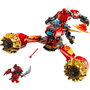 LEGO NINJAGO 71830 La moto tempête du robot de Kai