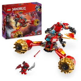 LEGO NINJAGO 71830 La moto tempête du robot de Kai