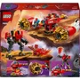 Lego NINJAGO 71830 La moto tempête du robot de Kai - Jeu de construction 7 ans et plus avec 3 minifigurines