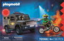 Playmobil City Action Vehículo Táctico de Las Fuerzas Especiales - Véhicule Tactique de Forces Spéciales, Figurine et Accessoires, Jouet Enfant 4 à 10 Ans