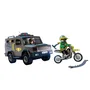 Playmobil 72066 Fourgon d'intervention des forces spéciales City Action - Set Les policiers, Promo Pack 56 pièces, pour enfant dès 4 ans