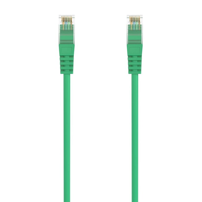 Câble RJ45 Catégorie 6 UTP Rigide Aisens A145-0583 Vert 3 m