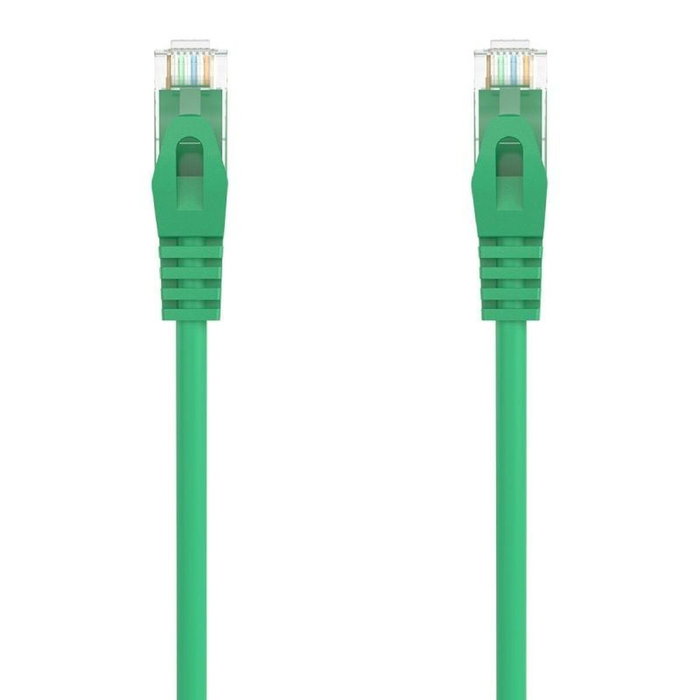 Câble RJ45 Catégorie 6 UTP Rigide Aisens A145-0583 Vert 3 m