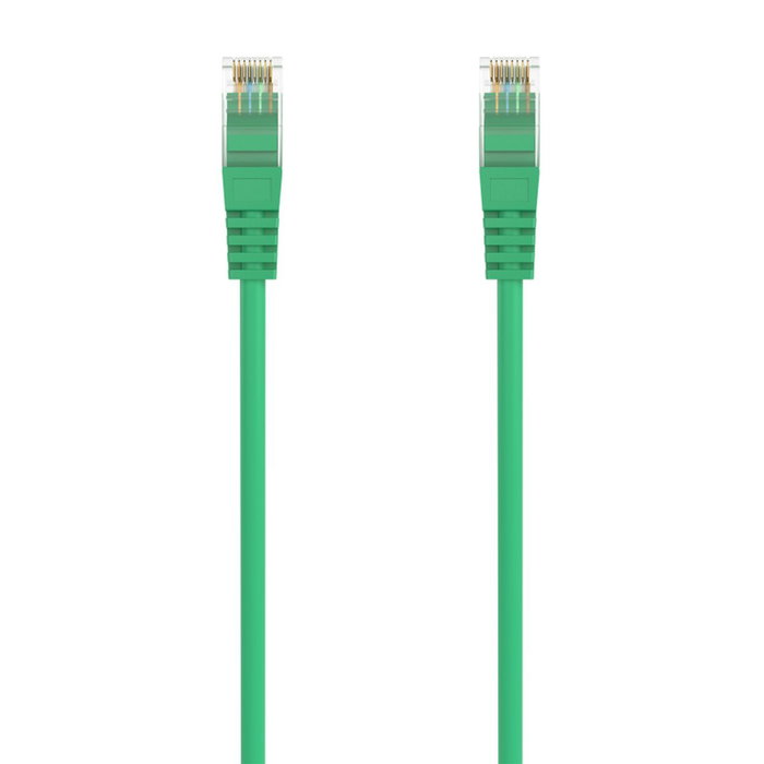 Câble RJ45 Catégorie 6 UTP Rigide Aisens A145-0583 Vert 3 m