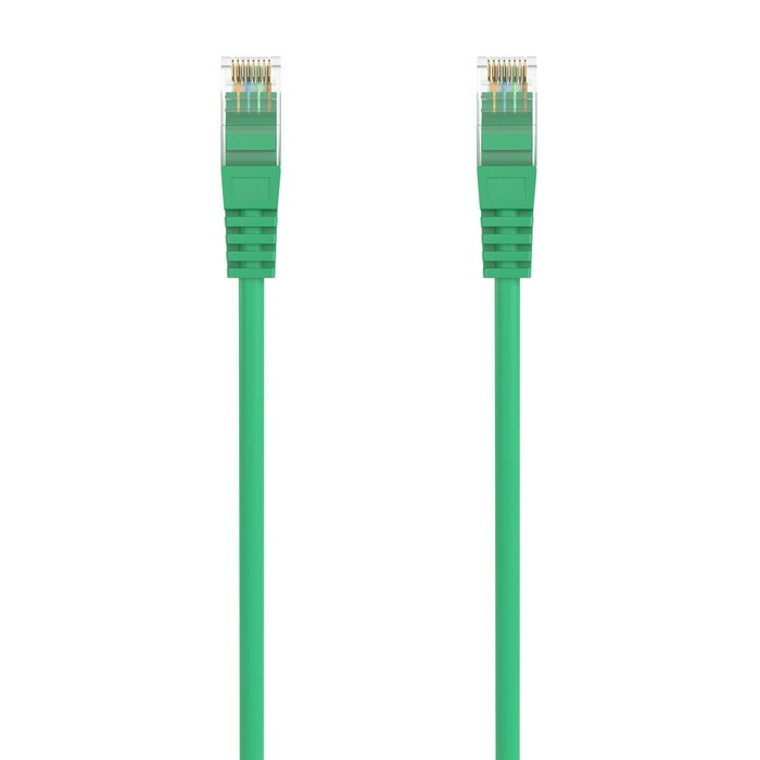 Câble RJ45 Catégorie 6 UTP Rigide Aisens A145-0583 Vert 3 m