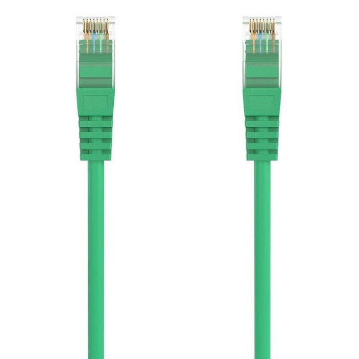 Câble RJ45 Catégorie 6 UTP Rigide Aisens A145-0583 Vert 3 m