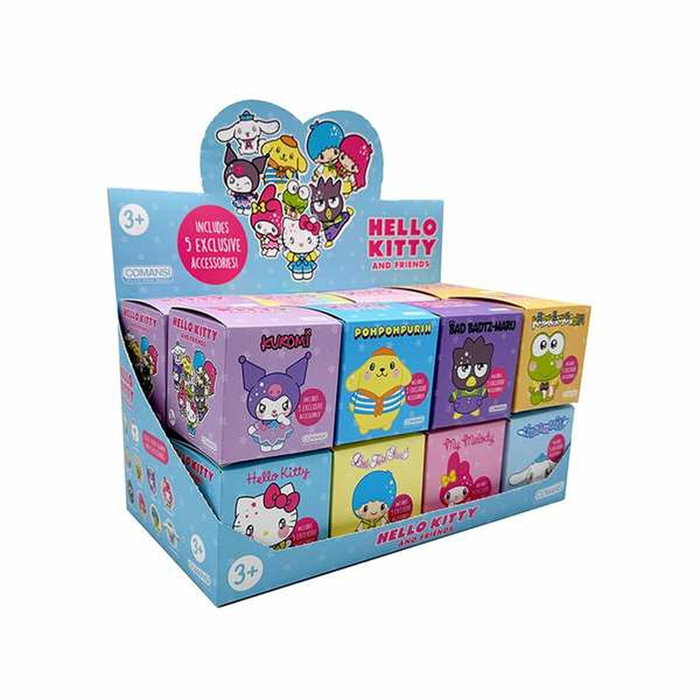 Golden Toys Présentoir de 16 figurines Hello Kitty assorties Golden Toys Présentoir de 16 figurines Hello Kitty assorties