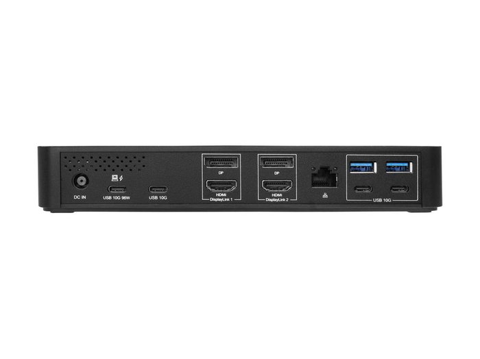 Conceptronic DONN31B Station d'accueil USB-C 17-en-1 100W PD 4K 60Hz Triple écran 2.5GbE Noir Conceptronic DONN31B Station d'accueil USB-C 17-en-1 100W PD 4K 60Hz Triple écran 2.5GbE Noir