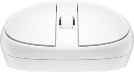 HP 240 Souris Bluetooth sans fil ambidextre avec capteur optique 1600 ppp, 3 boutons et molette de défilement - Noir, Rouge ou Argent