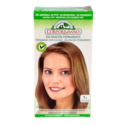 Corpore Sano Tinte Rubio Dorado 7.3 (140 ml) Corpore Sano Tinte Rubio Dorado 7.3 (140 ml)