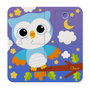 Chicco Puzzle Interactif 4 Puzzles Montessori - Dès 12 Mois - Espagnol - Jeu Éducatif pour Bébé