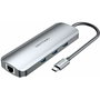 Hub USB-C Vention TOLHB Argenté 100 W
