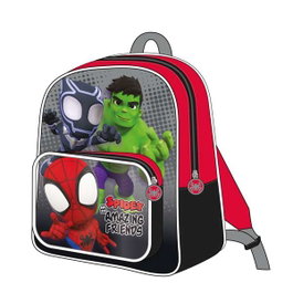 Spidey Mochila Infantile 25 x 30 x 1.2 cm Rouge 2-8 Ans