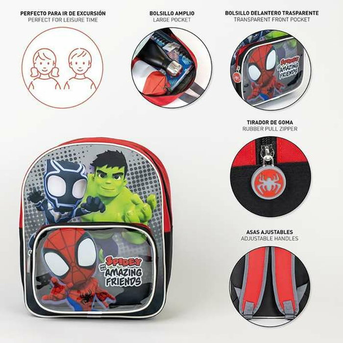 Cerdá Cartable Spidey Rouge 25,0 x 30,0 x 1,2 cm Cerdá Cartable Spidey Rouge 25,0 x 30,0 x 1,2 cm