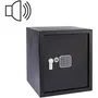 Yale Coffre-fort électronique YEC/390/DB2 avec alarme - Code programmable 3 à 8 chiffres - Dimensions 390 x 350 x 360 mm, capacité 40 litres - Livré avec clés, piles, kit fixation