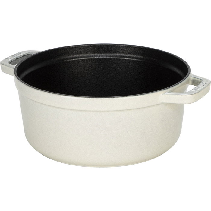 Zwilling Staub Rôtisseur Rond 24cm Blanc Truffe Zwilling Staub Rôtisseur Rond 24cm Blanc Truffe