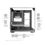 Mars Gaming MC-VISIONM Boîtier Micro-ATX Double Chambre, Cristal Trempé, 6 Ventilateurs 120mm, Noir, ARGB, Ventilation Avancée
