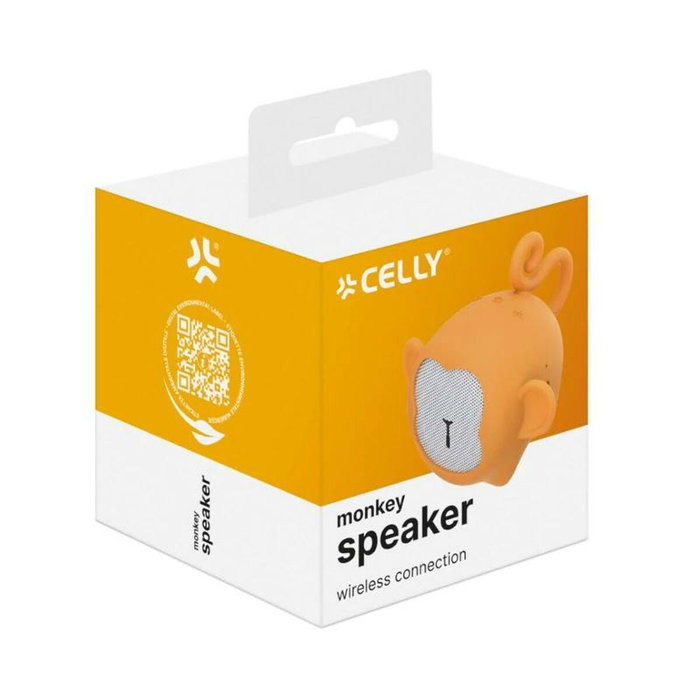 Haut-parleur portable Celly WSMONKEY Jaune 3 W