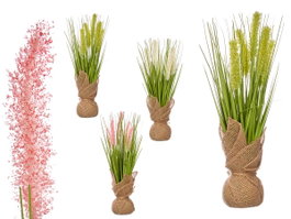 Ibergarden Ramillete de Saco Conos Surtis - 41 x 10 x 10 cm Plastique et Rafia (Set de 6)