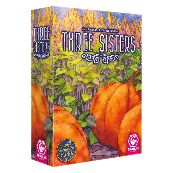 Tranjis games sl Jeu de société Three Sisters - Stratégie de culture, Roll & Write, dès 8 ans Tranjis games sl Jeu de société Three Sisters - Stratégie de culture, Roll & Write, dès 8 ans