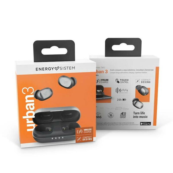 Oreillette Bluetooth Energy Sistem Graphite Oreillette Bluetooth Energy Sistem Graphite