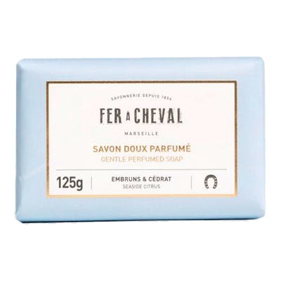 FER A CHEVAL Savon Solide Parfumé Rosée Marine Citrique 125g FER A CHEVAL Savon Solide Parfumé Rosée Marine Citrique 125g