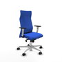 Piqueras Y Crespo Fauteuil Albacete Bleu avec mécanisme synchrone