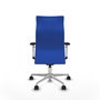 Piqueras Y Crespo Fauteuil Albacete Bleu avec mécanisme synchrone
