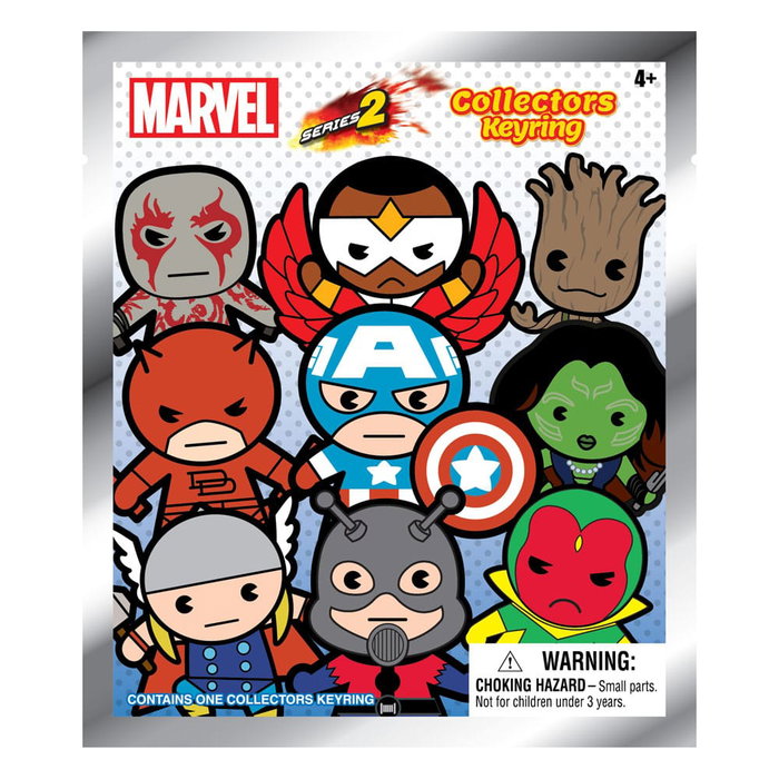 Marvel présentoir porte-clés sac à dos 3D Series 2 (24)