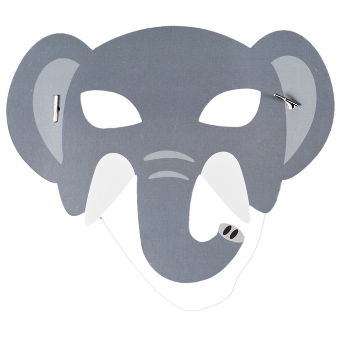 Party Time Jeu de 6 Masques Animaux de la Savane Party Time Jeu de 6 Masques Animaux de la Savane