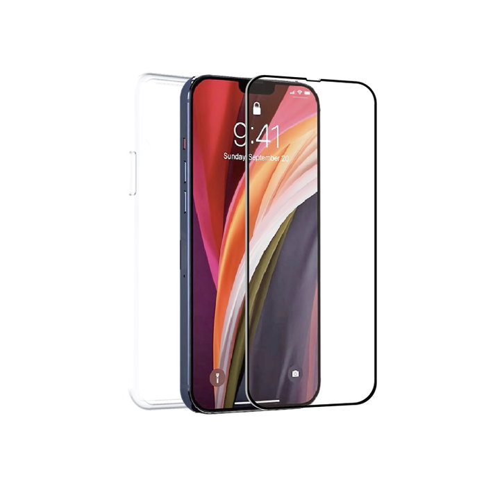 Muvit Pack Coque Recycletek et Protection Écran Éco-responsable pour iPhone 13 Pro Max Muvit Pack Coque Recycletek et Protection Écran Éco-responsable pour iPhone 13 Pro Max