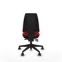 PIQUERAS Y CRESPO Chaise Elche Asynchrone Cuir écologique Rouge