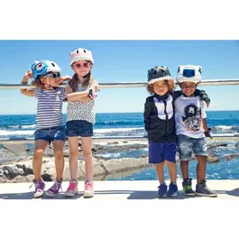 Crazy Safety - Casque de Vélo Enfant - Design Léopard 3D Animal - Taille S (49-55 cm) - Pour Aventures en Sécurité