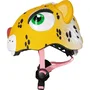 Crazy Safety - Casque de Vélo Enfant - Design Léopard 3D Animal - Taille S (49-55 cm) - Pour Aventures en Sécurité