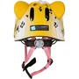 Crazy Safety - Casque de Vélo Enfant - Design Léopard 3D Animal - Taille S (49-55 cm) - Pour Aventures en Sécurité